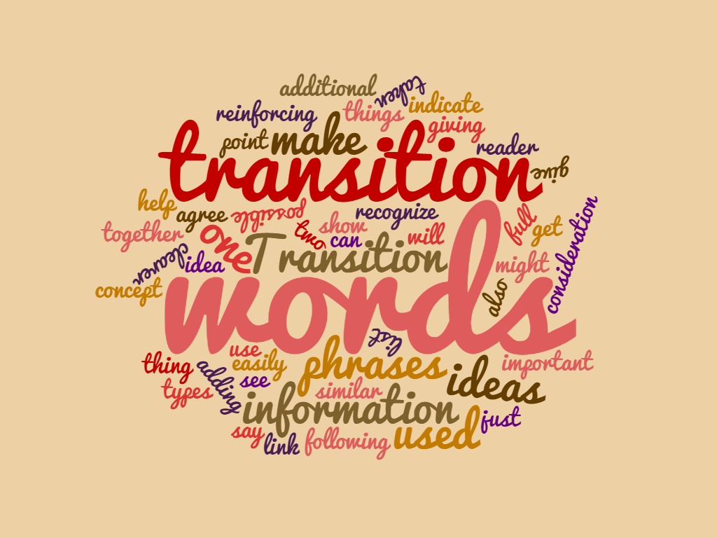 What Are Transition Words Word Counter Blog