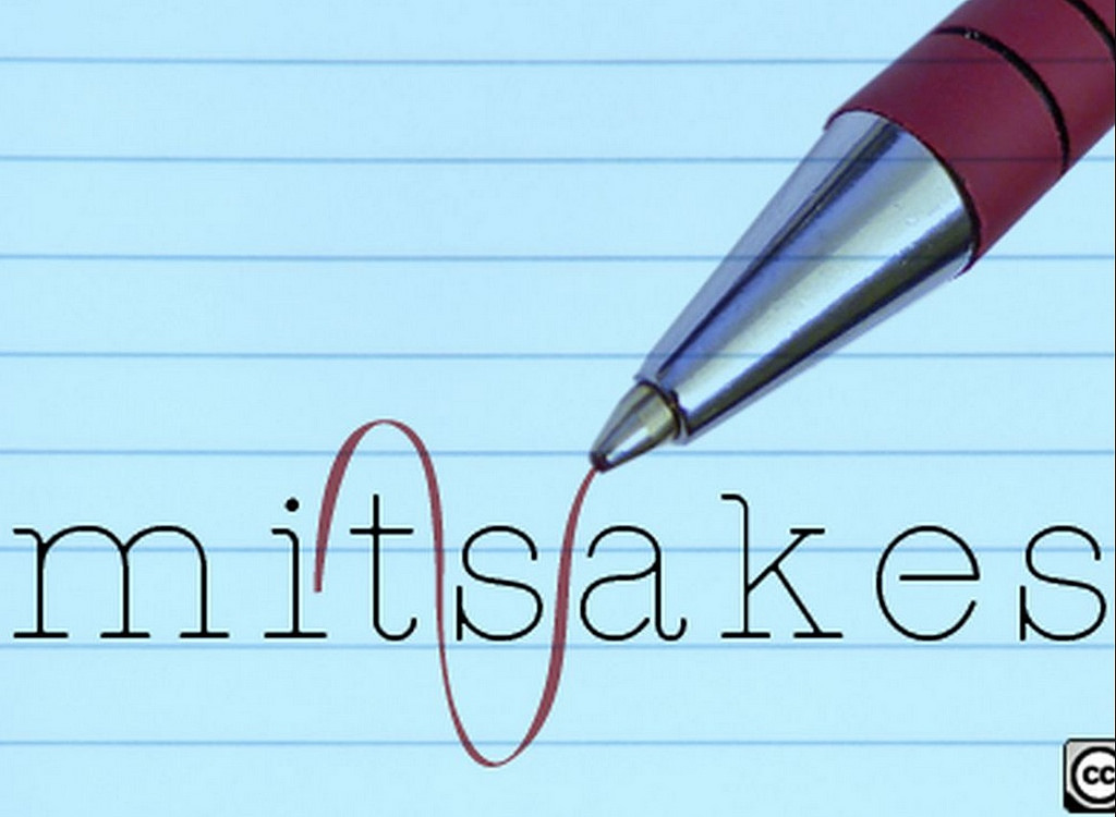 tự học IELTS, mistake