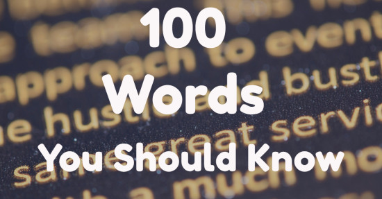 words you should know